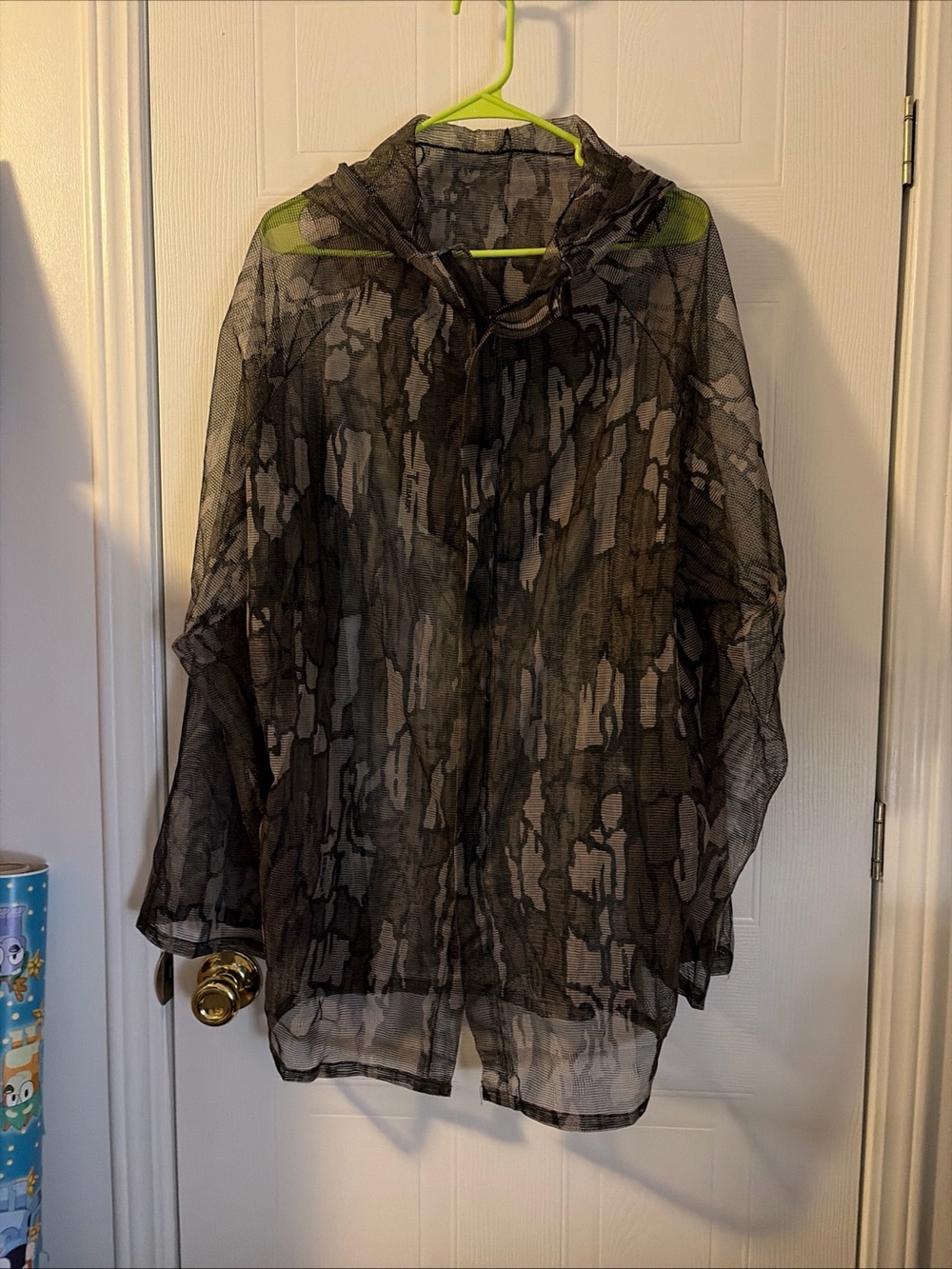 Trebark Camo Mesh Jacket Vintage Size Large